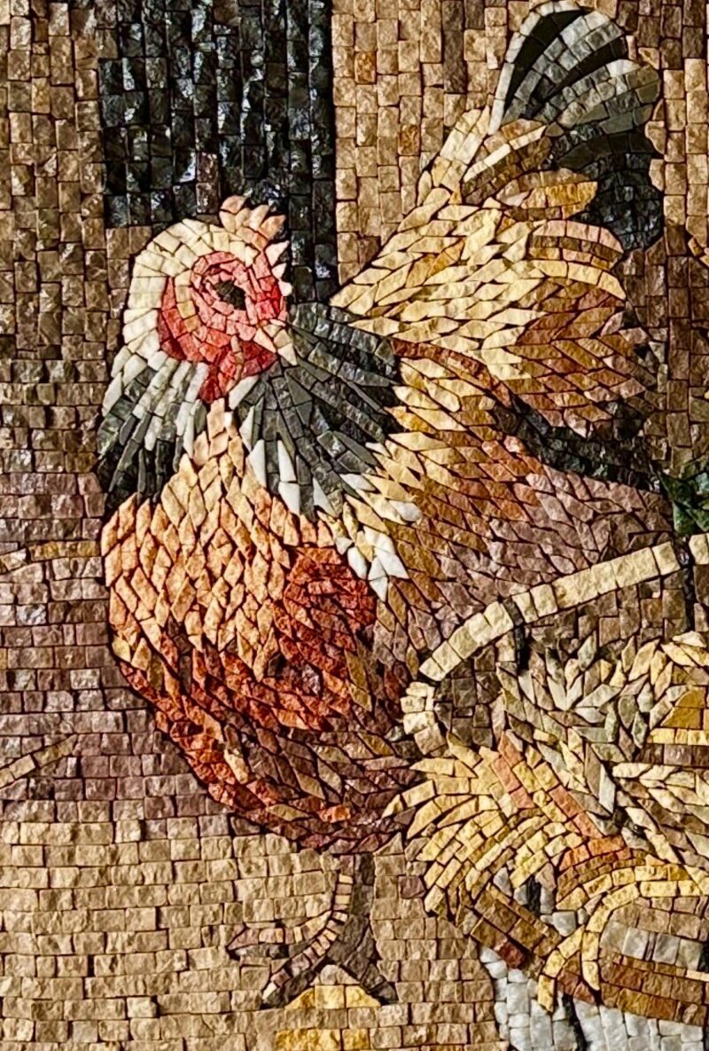Chicks in a Basket - Handmade Wall Art - Natural Stone Mosaic - Home Decoration - Custom Size - Image 6