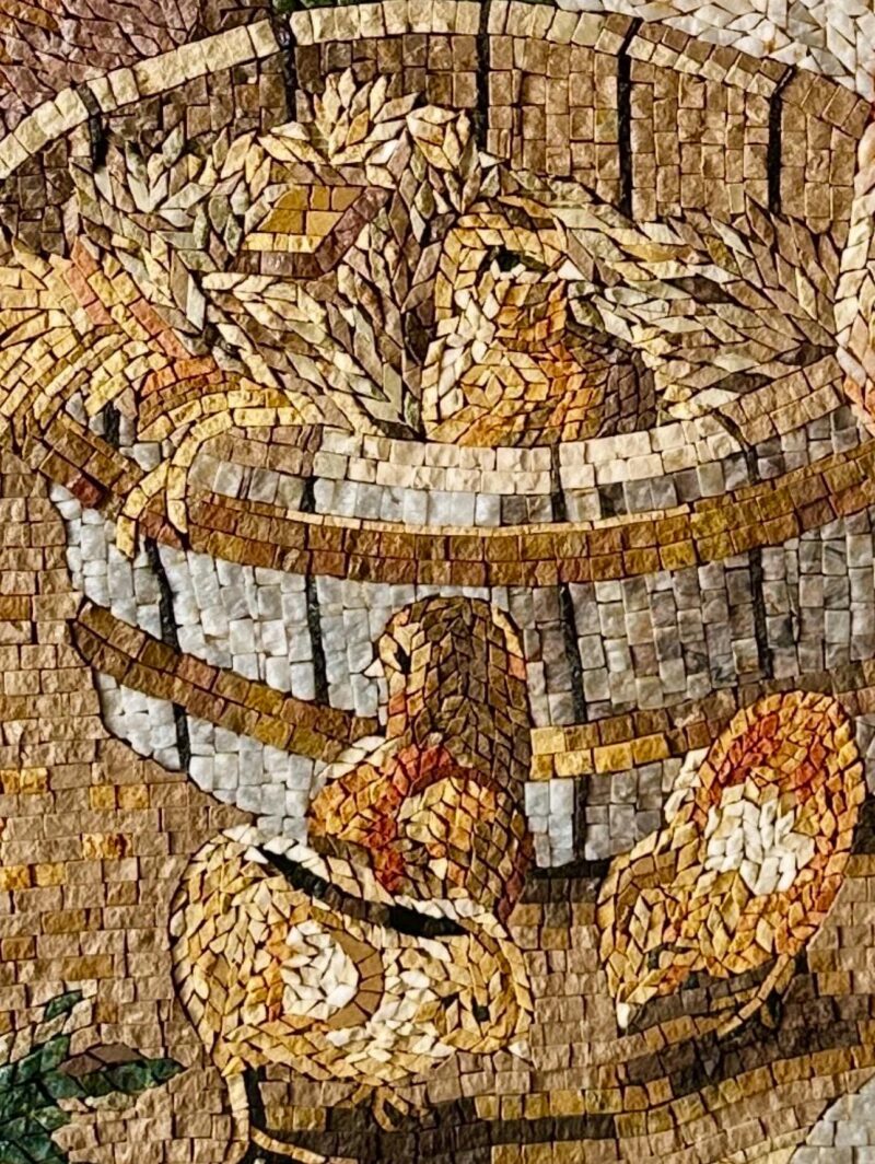 Chicks in a Basket - Handmade Wall Art - Natural Stone Mosaic - Home Decoration - Custom Size - Image 5
