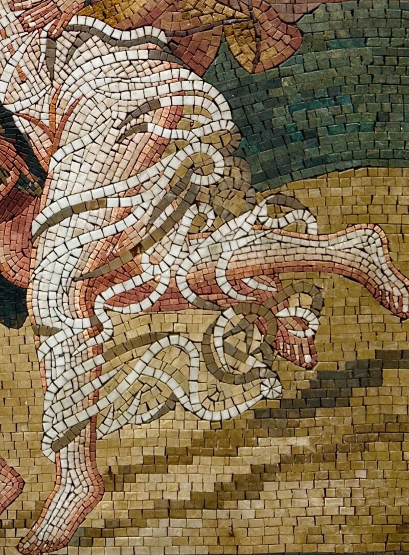 The Storm Reproduction - Mosaic Tile Art - Natural Stone & Marble - Elegant Home Decor - Handmade Wall Art - Custom Size - Indoor/Outdoor - Image 2