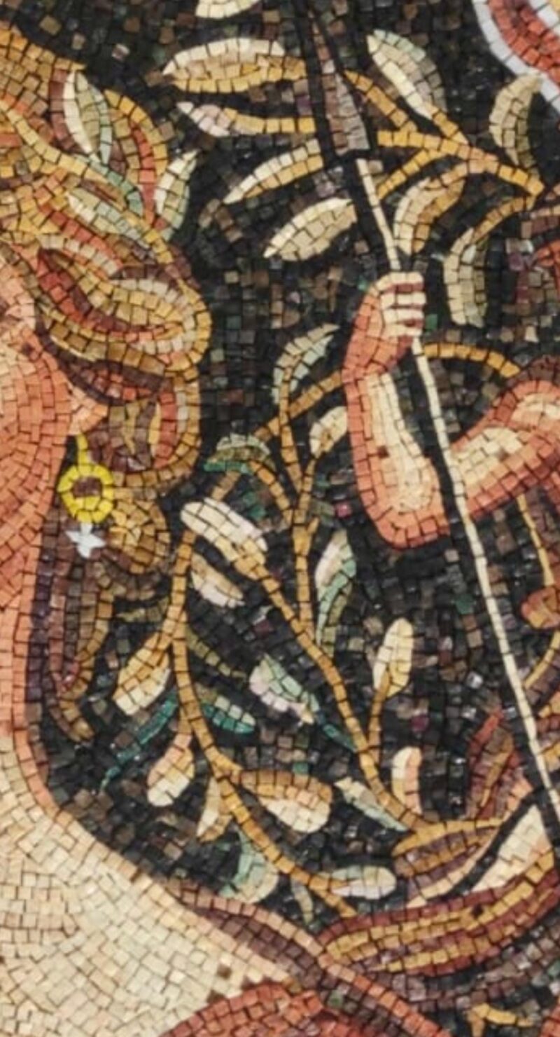 Ancient Roman Goddess Mosaic - Handmade from Stone & Marble - Classical Mythology - Mosaic Wall Art - Interior/Exterior Decor - Custom Sizes - Image 4