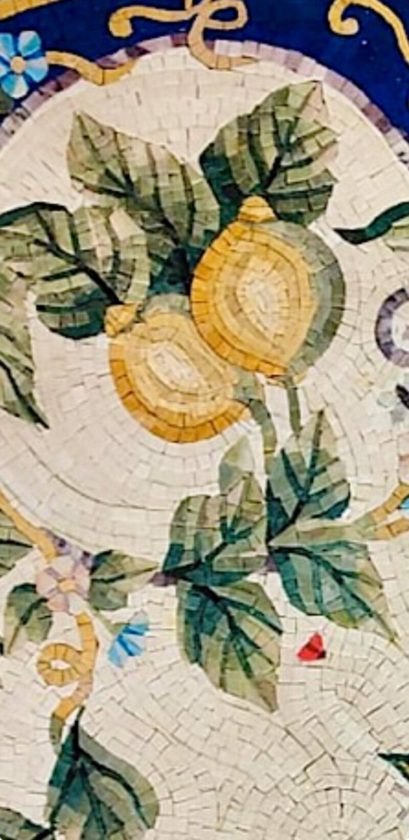 ROUND FRUIT MOSAIC - Handmade Medallion Art - Floor Mosaic Tiles - Luxury Kitchen Home Decoration - Mosaic Tile Art - Custom Sizes Available - Image 7