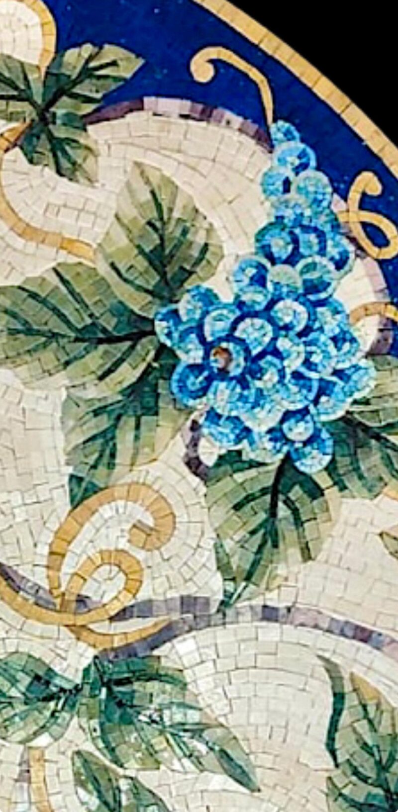 ROUND FRUIT MOSAIC - Handmade Medallion Art - Floor Mosaic Tiles - Luxury Kitchen Home Decoration - Mosaic Tile Art - Custom Sizes Available - Image 4