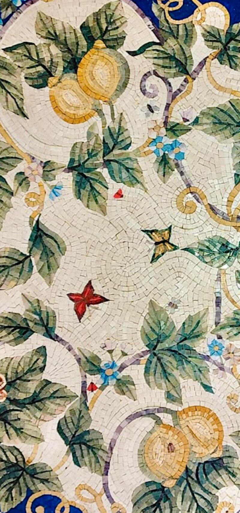 ROUND FRUIT MOSAIC - Handmade Medallion Art - Floor Mosaic Tiles - Luxury Kitchen Home Decoration - Mosaic Tile Art - Custom Sizes Available - Image 8